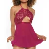 Berry Blossom Babydoll & Thong