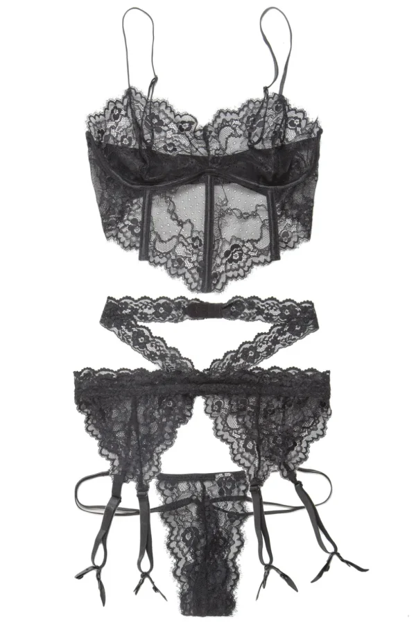 Elegant Edge Bra & G-String