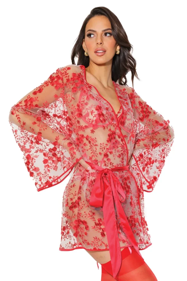 Floral Fantasy Robe