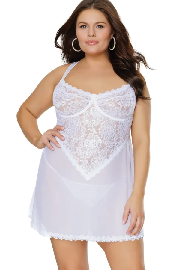 Forevermore Babydoll & G-String