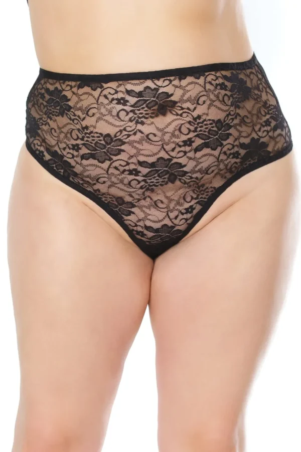 Garden Grace High Waisted Thong