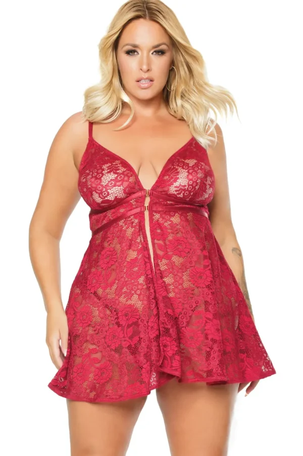 Gimme More Babydoll & Thong