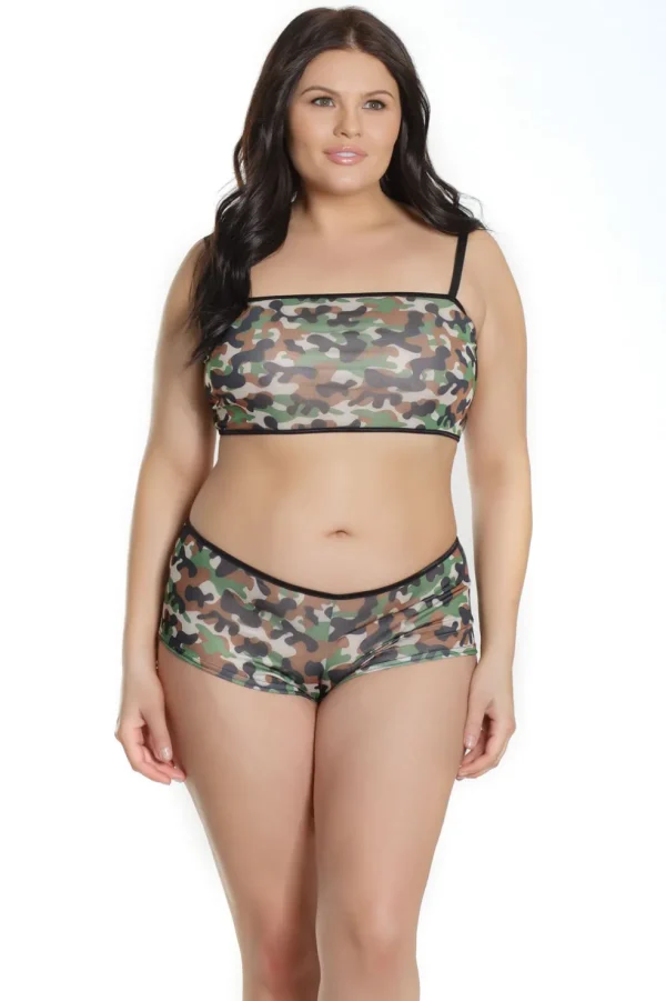 Go Commando Bralette & Booty Shorts