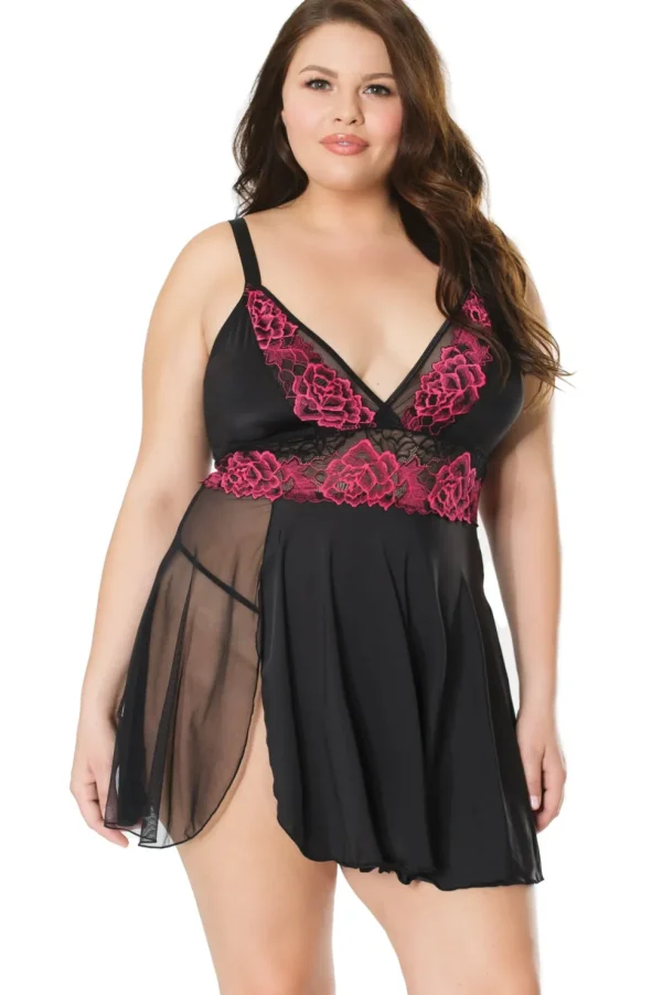 In Bloom Babydoll & G-String