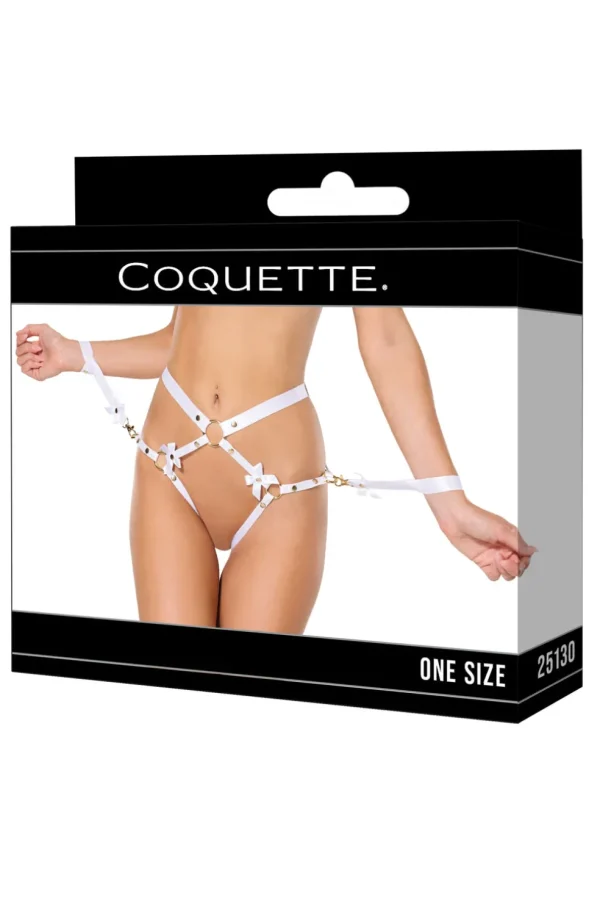 Locked In Love Harness & Cuffs Set