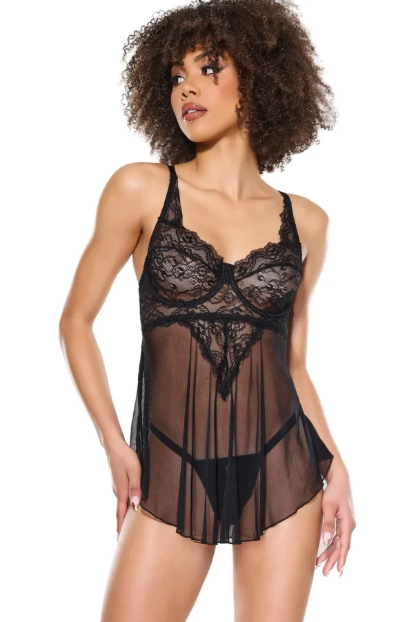 Mix & Mingle Babydoll & G-String