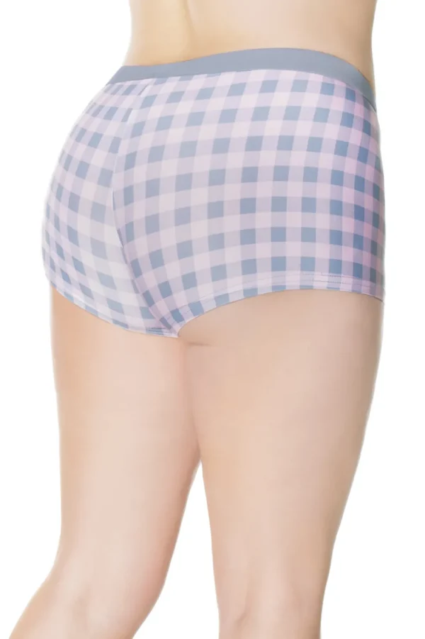 Plaid About You Booty Shorts