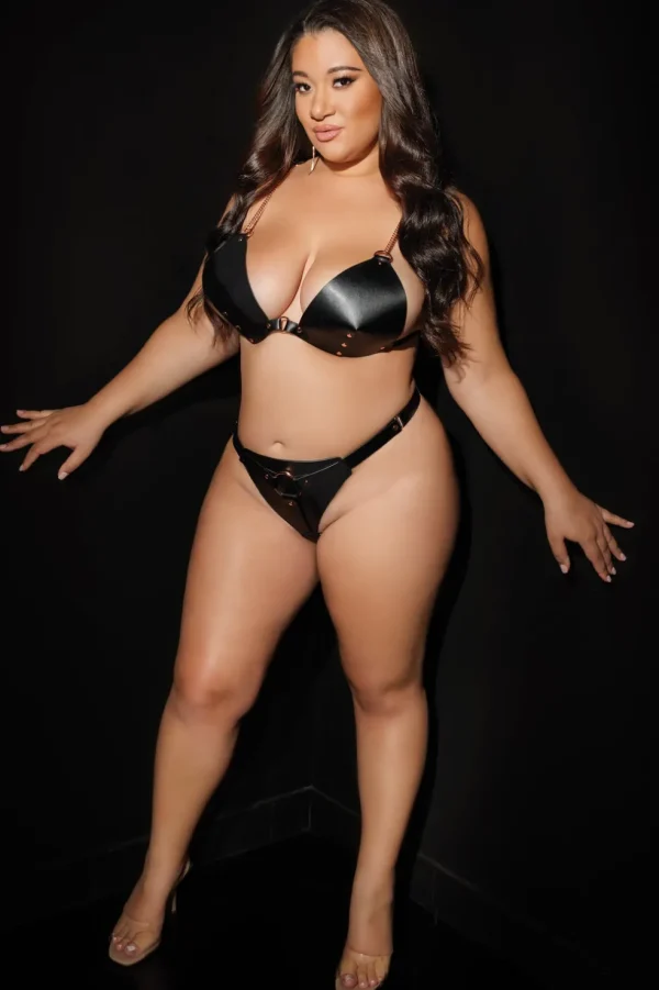 Power Exchange Bralette & Thong