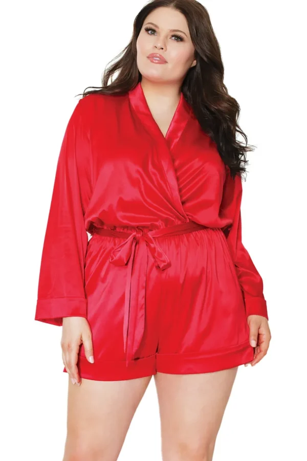 Red Handed Romper