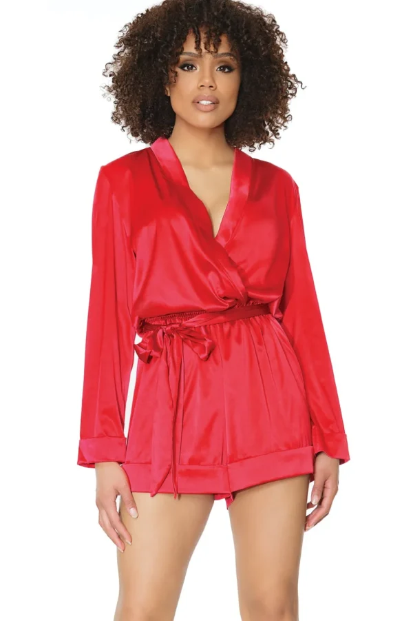 Red Handed Romper