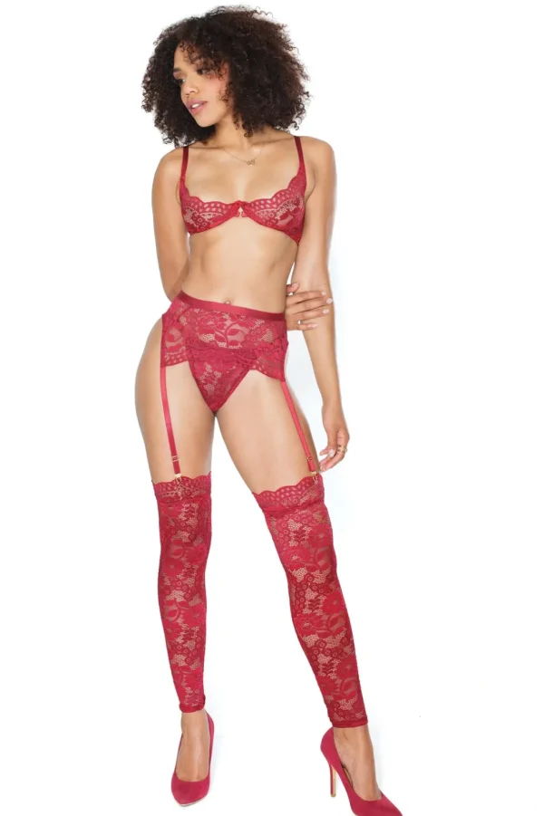 Ruby Romance Bra Set