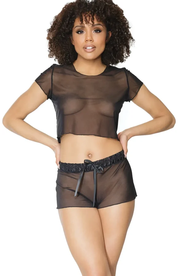 Sweet Talk Crop Top & Shorts Set