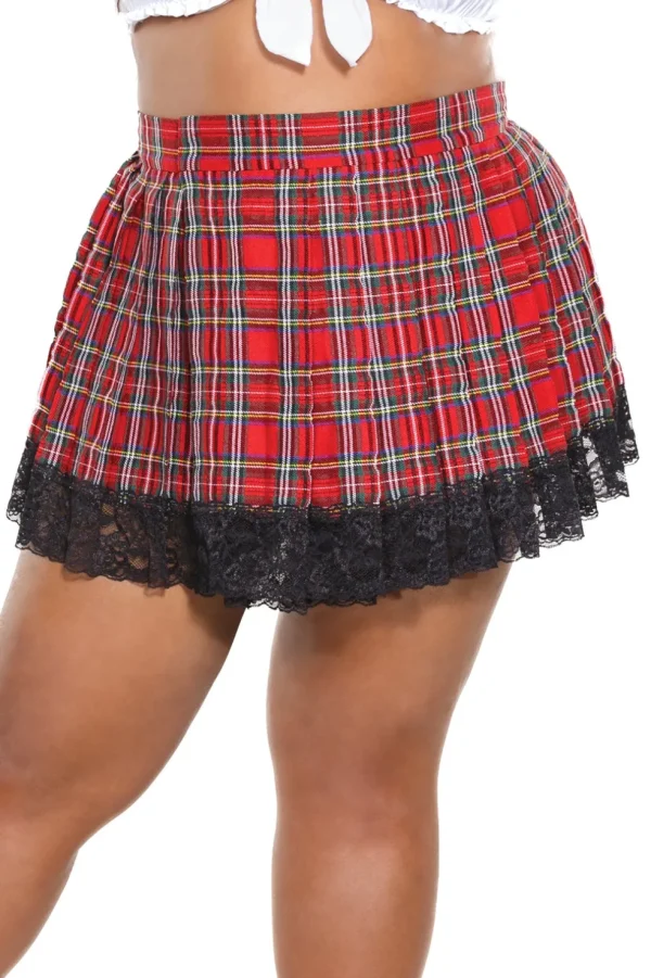 Tartan Tease Pleated Skirt
