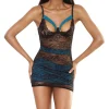 Teal Allure Chemise