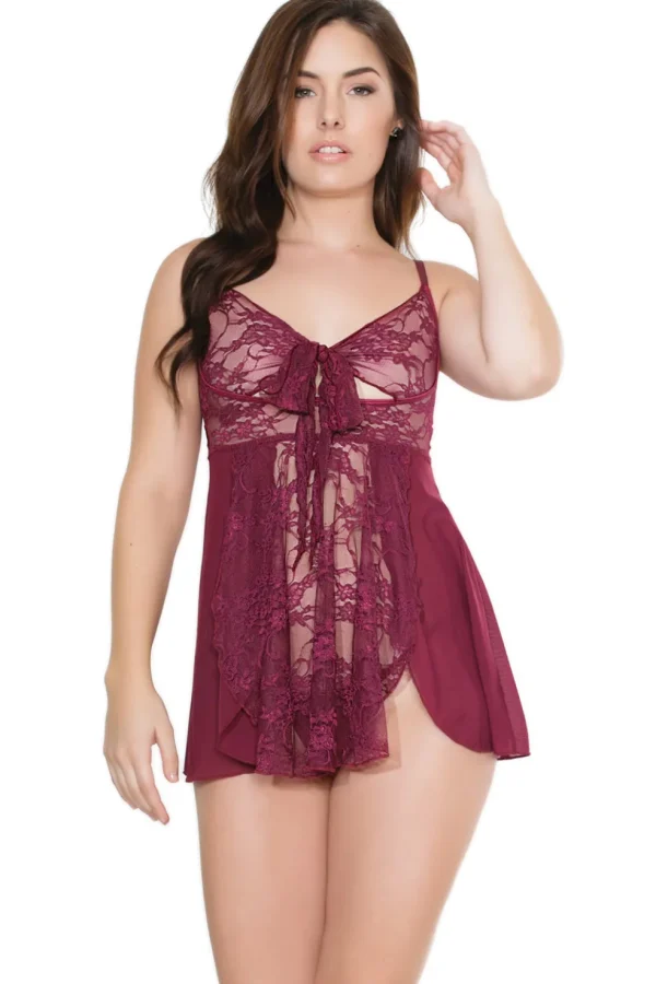 The Pour Me Another Babydoll & G-String