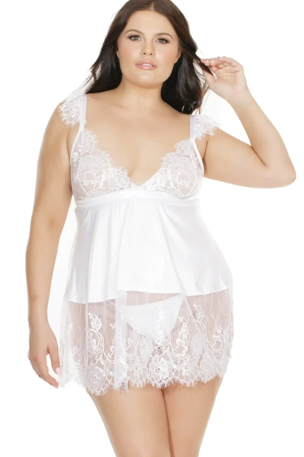Unspoken Words Babydoll & G-String