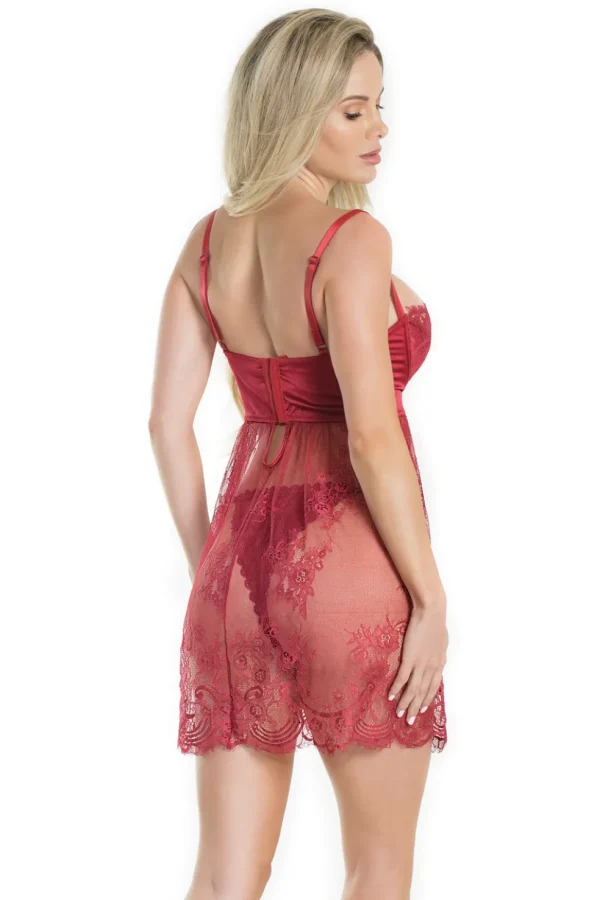 Wine & Dine Babydoll & Panty